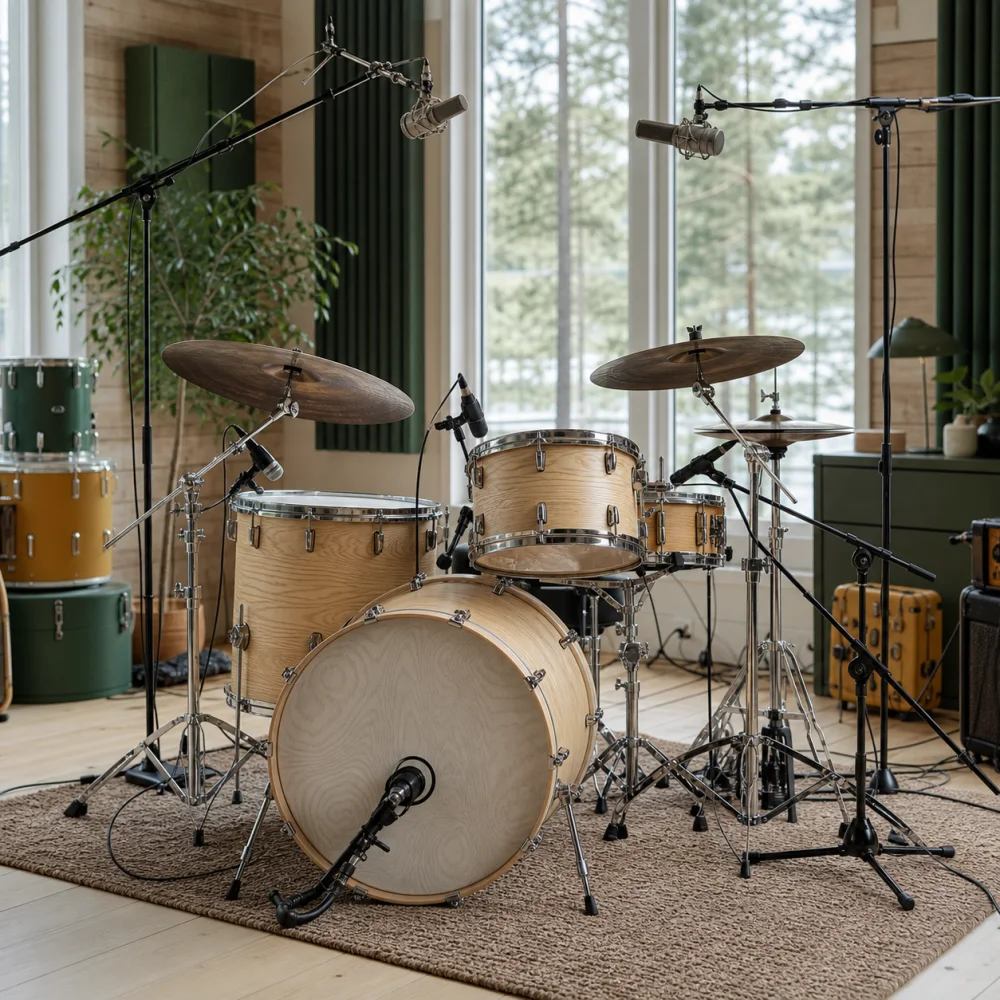 Baltic Ash drum kit